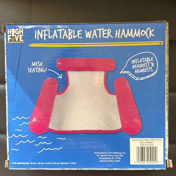 Bundle Inflatable water tube, hammock, cup holder. - Picture 2 of 7